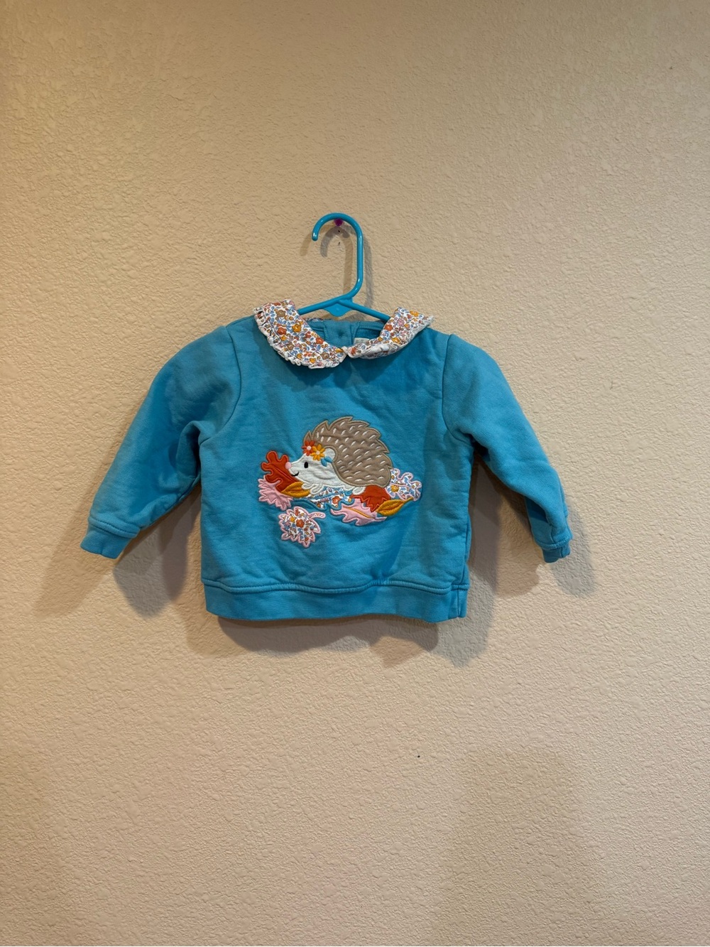 JoJo Maman Bébé Hedgehog Sweatshirt 6-12m